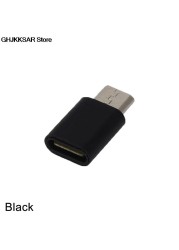 Type C Male, Female to Micro USB Adapter Connector