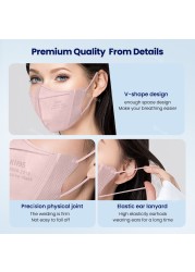 korean face mask ffp2 mascarillas fpp2 eu approved face mask kn95 mask morandi colores masque ffp 2 ffp2fan ffp3