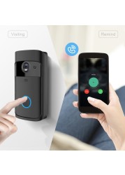 Wsdcam - Smart Video Doorbell, Wireless Intercom, Intercom, WiFi, Apartment Doorbells, Video Surveillance, Support Mobile Phone Connectivity, Home Security Cameras