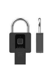 Smart lock outdoor waterproof fingerprint lock courtyard warehouse large lock smart remote anti-theft smart lock