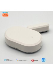 ZigBee Window Door Sensor for Tuya APP Open Entry Smart Security Alarm Compatible Work with Alexa Hub Required ZigBee Gate