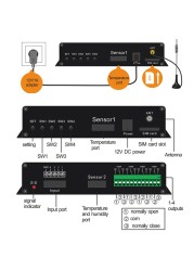 2022 4G LTE 3G Relay Controller GSM GPRS Smart Remote Power Switch SMS Temperature Humidity Gate Remote Control Garage Door Opener