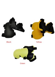 1 Pair High Density Safety Universal Adjustable Construction Home Gardening Work Protection Comfortable Reduce Fatigue Knee Pad