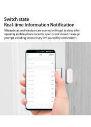 Tuya Zigbee Door and Window Sensor + Light Detector Brightness Smart Door Open/Closed Smart Home Alarm Work with Alexa