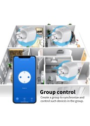 Tuya 2022 Smart Power Meter Zigbee Socket 16A European Output 3680W Compatible with Alexa Google Home Work with Tuya Zigbee Hub