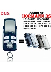 3pcs hörmann HSE2-868-BS HSE4-868-BS remote control hörmann HSD2 HSP4 HS5 HS4 HS1 HSS4 868 BS garage gate remote control 868MHz