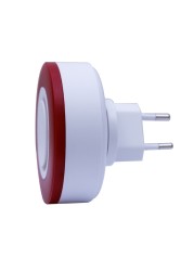 HS2WD-E Red Flashing Zigbee Siren Strobe Siren Works with Konby, smartthing, home assistant, Kaku