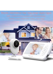 4.3 Inch 1080P Baby Monitor Two Way Audio Video Nanny Home Security Camera Babyphone Cameras Night Vision Temperature Monitoring