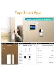 Tuya Smart WiFi Door Sensor Window Door Open/Closed Detector Tuya Smart Life APP Compatible with Alexa Google Home