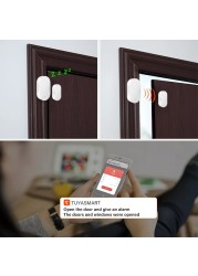 Aubess Door Window Sensor Zigbee Sensor 3.0 Wireless Smart Connection Mini Door Work With Smart Life APP Smart Home Alexa Google