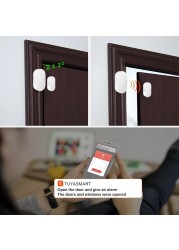 Tuya Zigbee Door Window Sensor Mini Wireless Connection Detector Smart Life APP Smart Home Security Work with Alexa Google Home