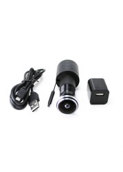 V380 Door Eye Peephole Security 1080P HD 1.7mm Wide Angle Lens Magic Eye CCTV Network Peephole Wifi Camera P2P ONVIF