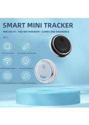 Smart Portable W8 Mini Tracker Bluetooth Compatible 4.0 Anti-lost Key Wireless Baby Finder USB Pet Tracking Device Reject Lost