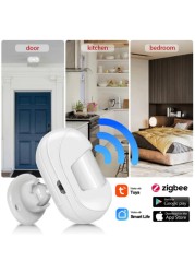 ZigBee 3.0 Tuya Smart Motion Human Body Movement PIR Sensor Infrared Wireless Remote Detector Home Security Smart Life Control