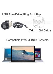 REDEAGLE 4 Megapixel 30fps High Speed ​​USB Webcam Microphone UVC Conference Video Computer Camera 4MP Wide Angle 3.6mm Lens