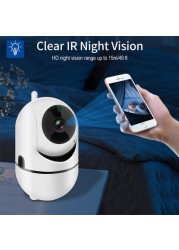 2MP IP Camera Baby Monitor WiFi 1080P Video Surveillance Camera Two Way Audio Infrared Night Vision Smart Home Security Wifi Camera