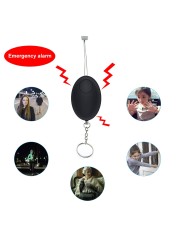 Low Price 120dB Self Defense Alarm Egg Girl Women Security Alarm Personal Safety Scream Loud Keychain Emergency Alarm