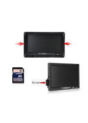 7 inch TFT LCD Monitor Display with DVR Video Recording Function 8GB SD Card Fit Underwater Camera Industrial Endoscope WP70 WP71