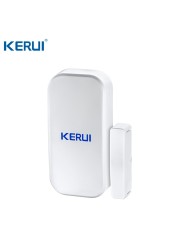 2022 Kerui Tuya W18 Wireless WiFi Home Alarm GSM IOS Android APP Control LCD GSM SMS Burglar Home Security Alarm System