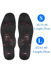 NOIPACE Magnetic Acupressure Shoe Insoles Foot Massage Shoe Pad Therapy Slimming Insole for Weight Loss Pain Relief Shoe Inserts