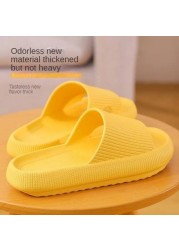 Orthopedic sandal women's flip flops cloud slippers thick non-slip platform sandal women's soft mute EVA indoor slides