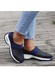 2022 New Women's Shoes Non-slip Thick Sole Sandals Women's Breathable Mesh Sandals Outdoor Walking Slippers