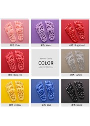 Home cool slippers women's summer indoor anti-skid men's home Leaky Bathroom Bath home massage slippers lovers