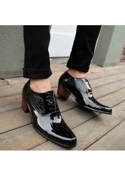 High quality men's luxury brand shoes high heels men wedding shoes non-slip mens dress shoes 2021 classic designer sneakers G16