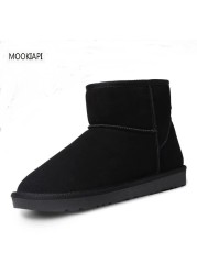 In 2022, High Quality China Men's Snow Boots, Real Cowhide Leather, Brand Leatrher Classic Men's Boots, Free Delivery