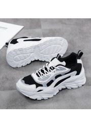 TUINANLE Sneakers For Women Vulcanizing Shoes New Female Black White Platform Thick Sole Running Casual Ladies Shoes Tenis Feminino