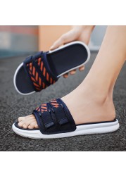 Men Summer Shoes Plus Size Slippers Fashion Men Slippers Flip Flops Comfortable Shoes Casual Shoes Saplatos Masculino