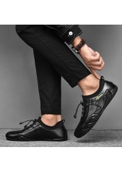 men leather casual shoes fashion designers flats men sneakers high quality shoes for men shoes