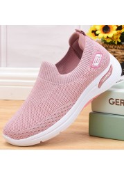 Spring/summer platform shoes casual women's shoes walking soft bottom light mother socks shoes fashion sneakers women