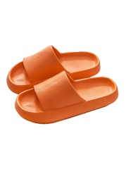 2022 Cloud Sandals Home Slippers Summers Thick Platform Womens Indoor Bathroom Anti-slip Slides Ladies Men's Shoes Dropshipping