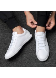 Genuine Leather Breathable Flats Loafers Travel Simple White Sneakers New Fashion Handmade Spring Autumn Casual Shoes