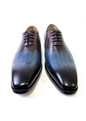 Plus Size 6-13 Oxfords Men Shoes Full Leather Fashion Casual Pointed Toe Formal Business Male Wedding Dress Shoes