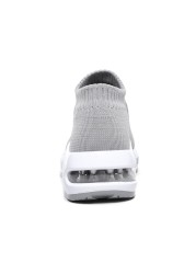 2022 New Women's Shoes; Knitted Air Cushion Mesh Shoes Light Casual Socks Shoes Breathable Sneakers Women's Zapatillas Mujer