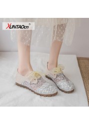 Women's canvas shoes summer 2021 new Korean style all-matching flat shoes mesh surface breathable shoes casual soft sole shoes