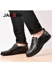 Brand Men Shoes Size 37~47 Soft Comfortable Driving Shoes Luxury Dress Shoes Genuine Leather Summer Walking Shoes Moccasins