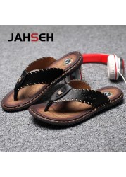 New Arrival Summer Men Flip Flops High Quality Beach Sandals Male Slippers Non-slip Zapatos Hombre Indoor Casual Shoes Men