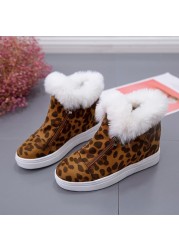 2021 New Women Winter Warm Shoes Korean Version Flat Ankle Casual Shoes Women Platform Female Thicken Shoes Zapatillas De Mujer