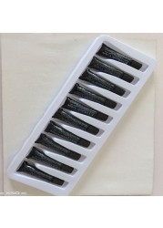 New 10pcs/set Professional Eyelashes Glue For Eyelashes Dark Black Waterproof Long Lasting Eye Lash Glue Accessories For Makeup Tools