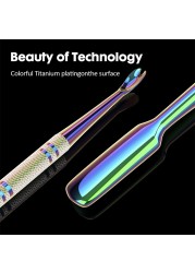 KK Cuticle Remover Dead Skin Pusher Stainless Steel Nail Clippers Cleaner Trimmer High Quality Manicure Hand Tools Foot Care