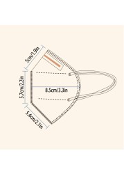 10/50 قطعة الأطفال التمويه المطبوعة KN95 أقنعة ffp2 قناع 5 طبقة الفم قناع قابلة لإعادة الاستخدام KN95 تنفس FPP2 Masque KN95 معتمد