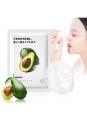 1pc Fruit Aloe Moisturizing Facial Mask Deep Moisturizing Oil-control Skin Rejuvenation Anti-aging Facial Mask Beauty Skin Care