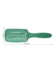 Wide Tooth Arc Massage Comb Anti-static Practical Anti-tangle Comb Salon Styling Non-slip Comfortable Hair Care Hair Brush Comb