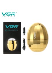 VGr New Mini Egg Shaver Mini Portable Shaver USB Charging Shaver for Men V321 Sharp Trimmer Beard Trimmer 0mm 8d Machines