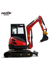 Factory direct CE EPA mini excavator 2.5 ton 2500kg hydraulic full set of accessories, one year warranty mini excavator