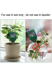 Soil moisture test instrument moisture meter detector garden plant flower test instrument mini garden flower plant moisture analyzer