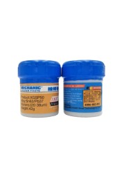 MECHANIC XGSP50 Solder Paste 42g SN63 Pb37 Welding Flux For SMD BGA SMT Stencil Soldering Rework Station